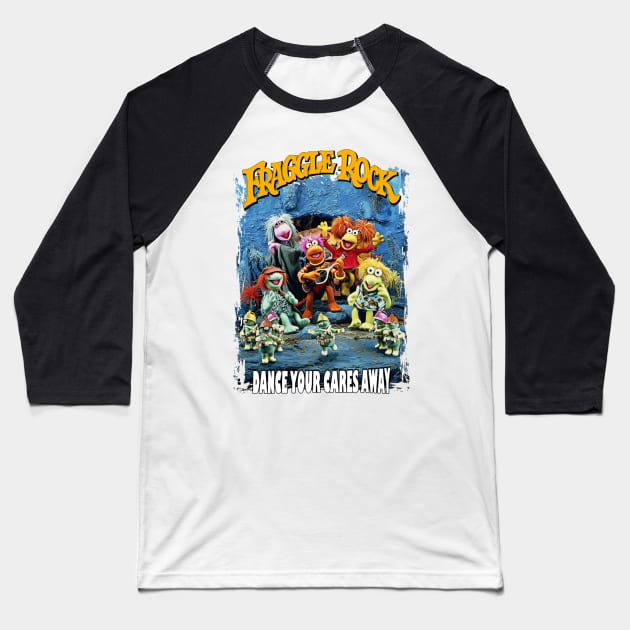 Rock fraggle Baseball T-Shirt by ProvinsiLampung